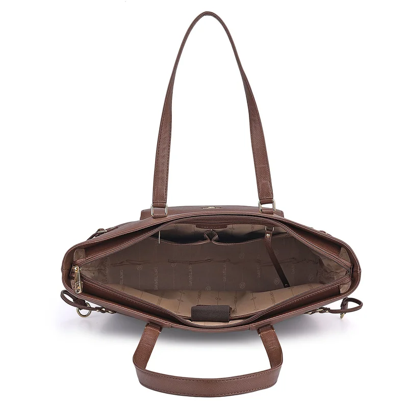 Da Milano Date Large Franzy Leather Tote - Date for Women | Best Price UAE